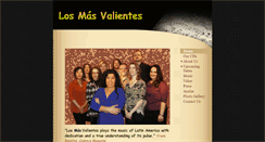 Desktop Screenshot of losmasvalientes.com